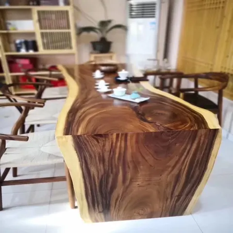 Console en bois massif Brévenne — tables d'appoint et consoles