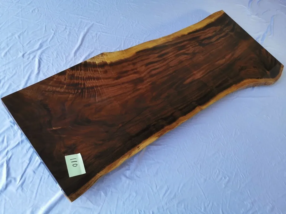 Plateau de table en bois massif Beuvron — ATELIER RIVIÈRE, fabrication à la commande