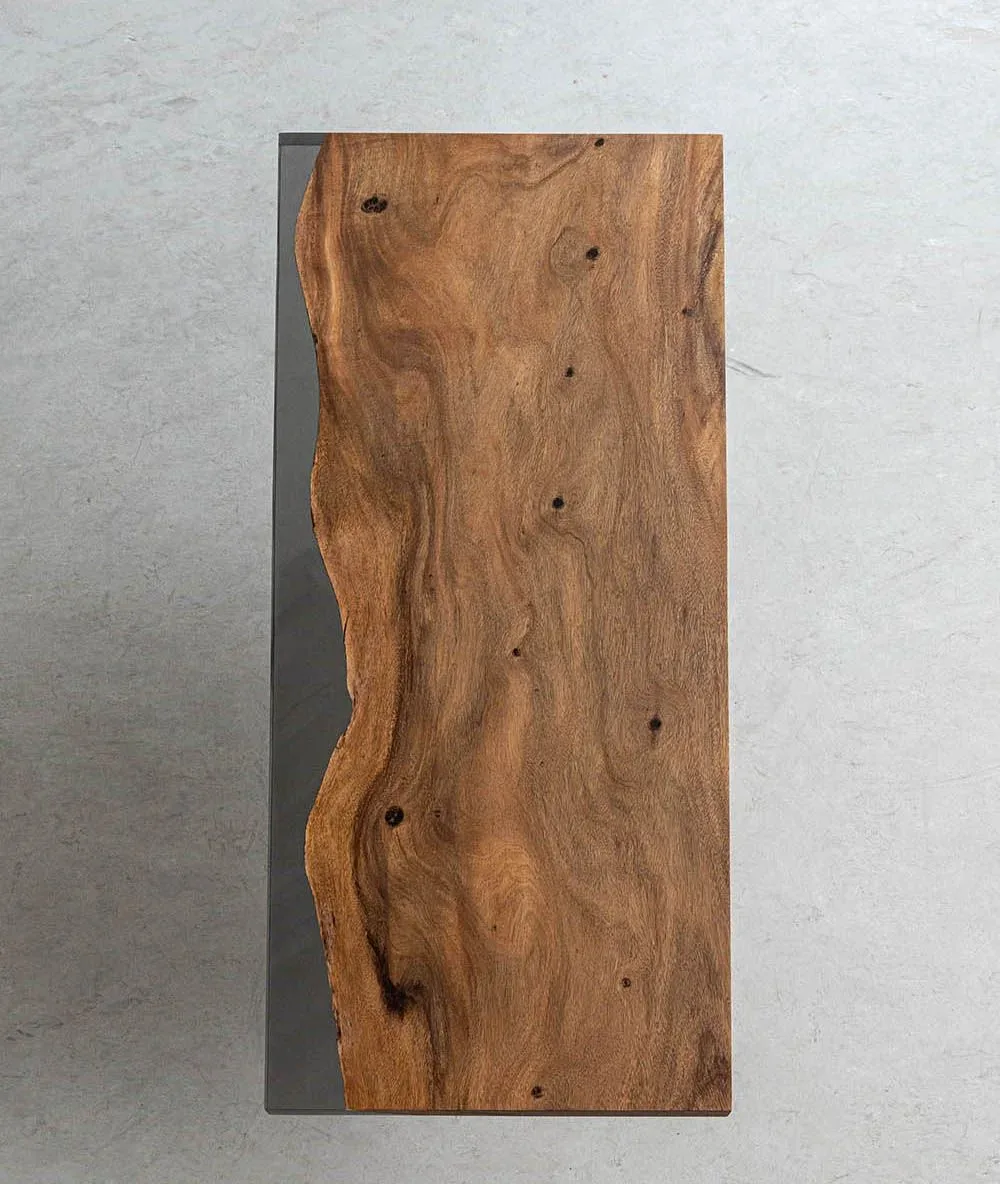 Plateau de table en bois massif Chassezac — ATELIER RIVIÈRE, fabrication à la commande