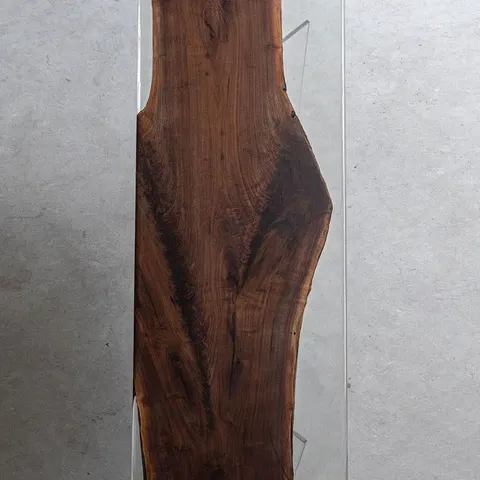 Plateau de table epoxy Avre, résine transparente — plateaux epoxy