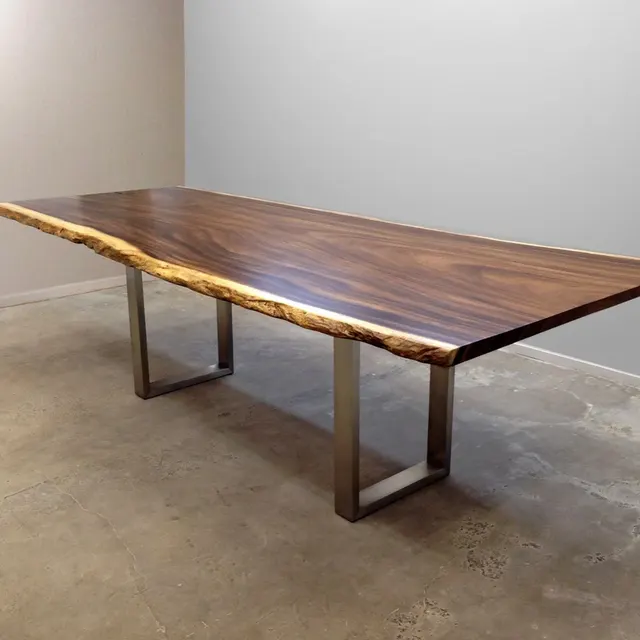 Table à manger en bois massif Arguenon — tables à manger en bois massif
