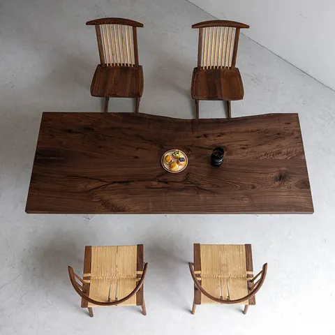 Table à manger en bois massif Nartuby — tables à manger en bois massif