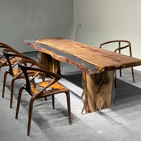 Table à manger en bois massif Orge — tables à manger en bois massif